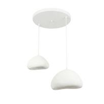 Opviq pakabinamas šviestuvas Lora-30-40-T-Luna, baltas