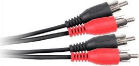 Kabelis 2 x rca - 2 x rca 10 m standartinis