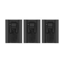 Universal Car On-Board Water Cup Holder Set Cup Fixer Teacup Drink Waters Cup Holder Car Interior Accessories 3/6/15pcs black