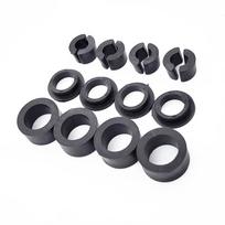 Front Seat Support Bushings Kit Set For Jeep Wrangler TJ LJ 1998-2004 2005 2006 black