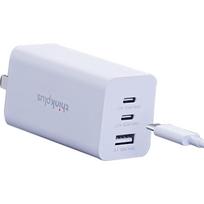 Lenovo Thinkplus 65W GaN Multi-Port Type-C Charger Set white