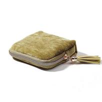 Anti-Scratch Jewelry Travel Case - 5-Layer Velvet Pouch with Zipper, Portable Organizer for Watches, Bracelets, Rings & Earrings mėlyna