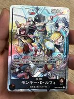 DIY One Piece Roronoa Zoro Animation Trading Card - Self Control Collect Signature Flash Card Present Animation Design Gilded 63x88mm gray