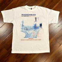 White Radiohead OK Computer Promo Shirt Vintage Indie Rock Band Tee S-5XL XXXL gray