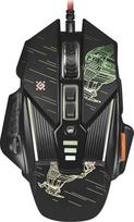 "defender mouse starx gm-390l" pelė, 3200dpi, optinė, 8 bitai, usb laidas, juoda, žaidimų, keičiami svoriai, permatoma