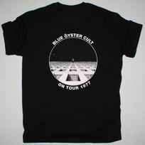 Vtg Mėlynasis Austrių Kultas Grupė ON TOUR 1977 Medvilninis Juodas S-5XL Unisex Marškinėliai DI058 Unisex T-shirt S įvairiaspalvis