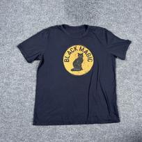 Reprint Imogene and Willie Shirt Unisexs Black Black Magic Cat Graphic Cotton Tee S gray