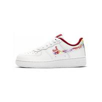 Nike Air Force 1 CNY Abrasion Resistant Low top Kids' Skateboarding Shoes Help White Children Aged 3 7 Years Old CU2981-191 11C white