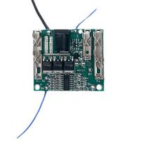 Akumuliatoriaus įkrovimo apsaugos plokštė 5S BMS 18V 21V 20A Li-Ion ličio akumuliatorių paketo apsaugos grandinės plokštės modulis 1pc