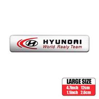 1/2 VNT Automobilio Stiliaus Ženklelis Automobilio Kėbulo Sparno Dekoravimo Lipdukai Aksesuarai Hyundai GDI i10 i20 Accent Tucson Sonata Palisade Wagon white