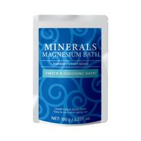 Magnesium Bath Flakes Mineral Bath Salts Body Scrub Soaking Minerals for Muscle Relaxation, Natural Minerals Bath Salt
