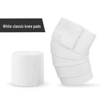 Powerlifting Knee Wrap white
