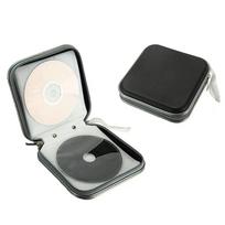 80pcs Disc Portable Disc CD VCD DVD Carry Bag Holder Double-side CD DVD Storage Sleeve Case Album Wallet Organizer black