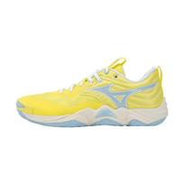 Mizuno WAVE MOMENTUM ELITE Volleyball Shoes Unisex Low Top Yellow/Blue V1GA251275 36