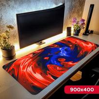 Mouse Pad Newest Strata Liquid Gamer Computer Accessories Keyboard Table Mat Cool Colorful Mousepad Gaming Laptop Desk Mat 800x300x2mm blue