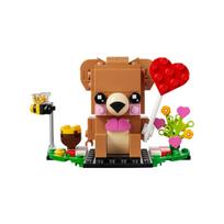Lego Brickheadz Valentine's Bear ONE SIZE įvairiaspalvis