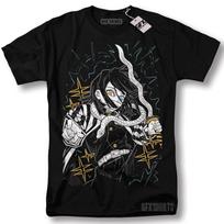 Demon Slayer Obanai Iguro Shirt Anime Tanjiro Nezuko Kimetsu No Yaiba T-Shirt 4XL gray