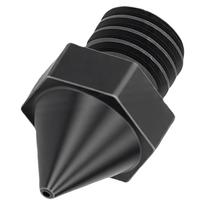 3D Printer Nozzle Fit for Raise3D N Pro2 Pro3 E2 Series Tip 0.4mm Accurate Wear Proof Ni Plated Hardened Steel Hot End black