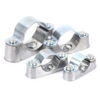 5 vnt. 16mm 20mm 25mm 32mm vamzdžio apkaba su varžtu Nuo sienos Atstumu nuo sienos Kortelės balnelis Kortelės linija Vamzdžio spaustukas 25mm gray