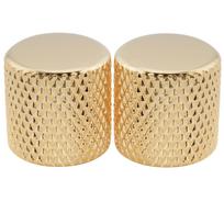 Musiclily Pro Flat Inch for USA Electric Gold of Knobs, Top, Standard, Guitars/Basses, (Set 2) auksas