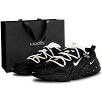 Nike Tech Hera Abrasion Resistant Lightweight Wear resistant And Lightweight Low top Casual Shoes Unisex Black FJ9532-101(Team1765-2.0) 40 black