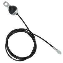 Gym Cable Wire Rope Fitness Pulley Cable Steel Wire Rope for Home Gym Fitness Pulley System3 M black
