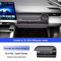 Toyota RAV4 & Wildlander Center Console Multifunctional Storage Box for 26 Models black