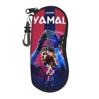 Lamine Y-Yamal Football Soccer Glasses Case Men Women Lightweight Box Glasses Storage Box Protector Sunglasses Box One Size red