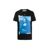 OFF WHITE Mona Lisa Slim Fit T shirt OMAA027R21JER0021001 XL juoda