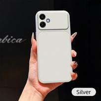 For Samsung Galaxy A05 A06 F06 Case Galaxy A07 M05 M06 Cover Leather Case Luxury Lens Protection Case Protect Matte leather Galaxy A05 white