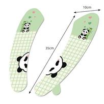 Lipnus Visasezonis Antibakterinis Vandeniui Atsparus Tualeto Kilimėlis su Nešiojimo Rankena Panda Small beige
