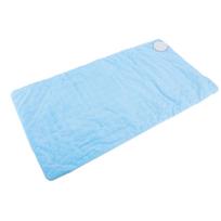 Electric Heating Pad with 5 Heat Settings Timer Light Blue Auto Shut Off Quiet Portable Heating Pad for Back Shoulder white