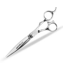 6.0 Inch Nepson Lyl-10 High-End, Hair Scissors, Hair Salon Special, Straight Scissors, Tooth Scissors Vg10 6.0inch straight scissors white