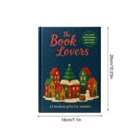 Book Lover Calendar Advent 2026 Christmas Advent Book Pendant Calendar 25 Days Decorative Pendant For Literature Enthusiasts 25PCS
