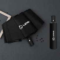 Karštas Naujas Automobilio Stilius Automatinis Sulankstomas Vėjui ir Saulėi Atsparus Skėtis Skirtas Lexus IS ES GS LS UX NX RX black