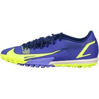 Nike Mercurial Vapor 14 TF Dirbtinės dangos futbolo bateliai Vyriški CV0978-474 Neslystantys Atsparūs trinčiai Su atrama 45 blue