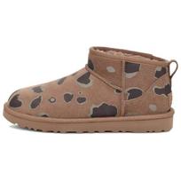 UGG CLASSIC ULTRA MINI Appaloosa Fleece Lined, Fashion Comfortable Short Snow Boots Women's 1166890-CRBO 36 ruda
