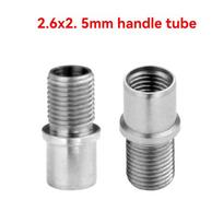ONEFor Omega Head 231.10.39.21.03 Seamaster Series all steel screw crown threaded handle Watch Crown Watch repair parts accessoriesMN 2.6X2.5mm gray