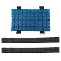 58x35Cm Self-Absorbing Water Knee Brace Pad Hot & Ice Compress Physiotherapy Wrap for Knee Leg Neck Shoulder Hip gray
