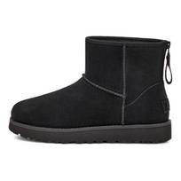 UGG Classic Mini Logo Zip Boot Black Women's 1122671-BLK 36 black