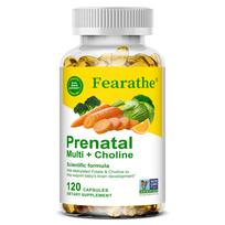 Prenatal Vitamin And Mineral Supplements,For Mom And Baby,120 Capsules 120 Capsules