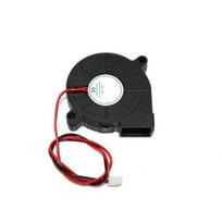 3D Printer Cooling Fan DC 5V/12V/24V Silent Printer Blower Heat Dissipation Turbo Fan with 2 Pin Terminal Printer Accessories Dc12v black