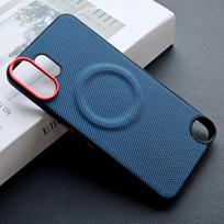 Case For Nothing CMF Phone 2 Pro Case Luxury PU Leather Magnetic Wireless Charging Protect Back Cover For CMF Phone 2 Pro Shell CMF Phone 2 Pro mėlyna