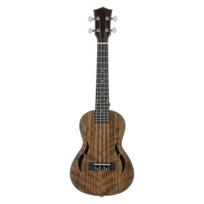 Walnut Beginner Ukulele - 23 & 26 inch Four-String Small Guitar black