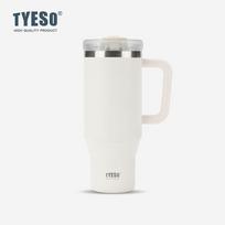 Tyeso Ae Vakuuminis Termosas Su Rankena Kelionei Ir Biuro Naudojimui White,900ml white