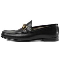 GUCCI 1953 Arkliuko Sagtis Mokasinai Juoda Oda 307929 BLM00 1000 45.5 black
