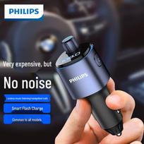 Philips Car Bluetooth 5.3 Receiver with PD30W Fast Charger gray