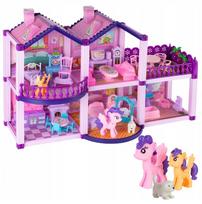 [PACZB] Dollhouse Villa Residence with Horses and Dogs + Furniture Y314