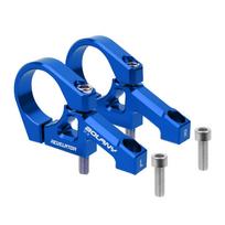 31.8mm Downhill Fixed Stem Handlebar Clamp Luminum Zinc Zinc Alloy Direct Mount Stem  Road Bikes sidabras