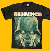 Rammstein graphic Tshirt XL beige
